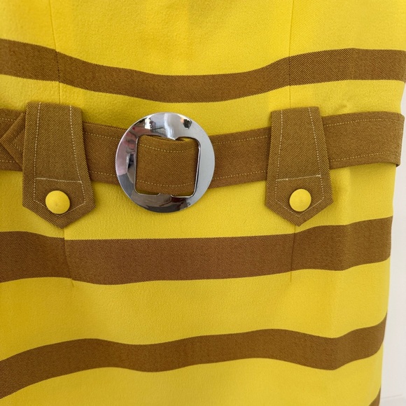 Vintage striped mod dress - Picture 3 of 3